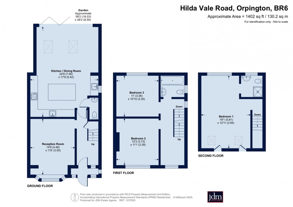 Floorplan for Orpington, Kent