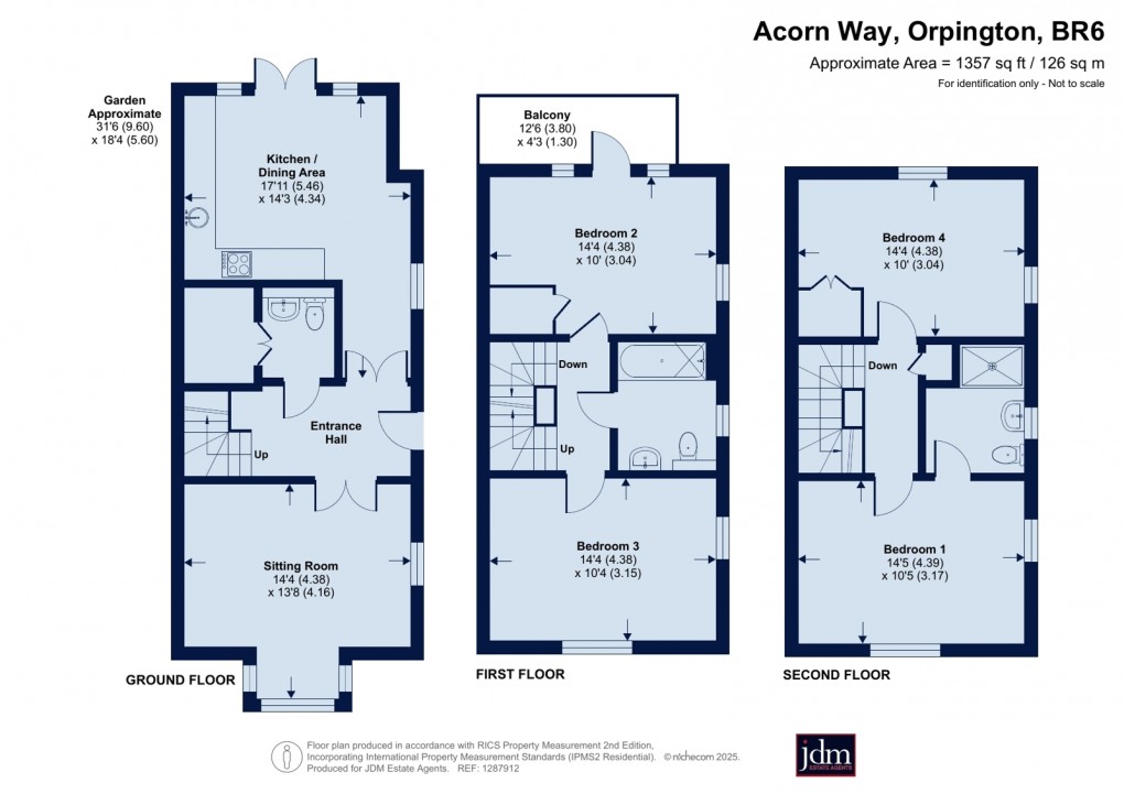 Floorplan for Orpington, Kent