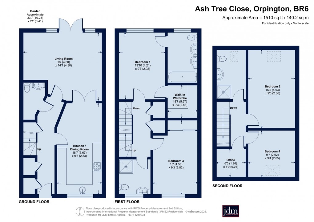 Floorplan for Orpington, Kent