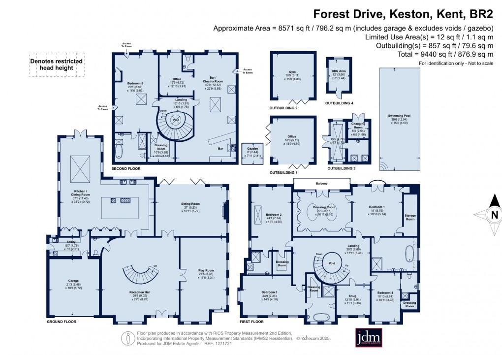 Floorplan for Keston, Kent