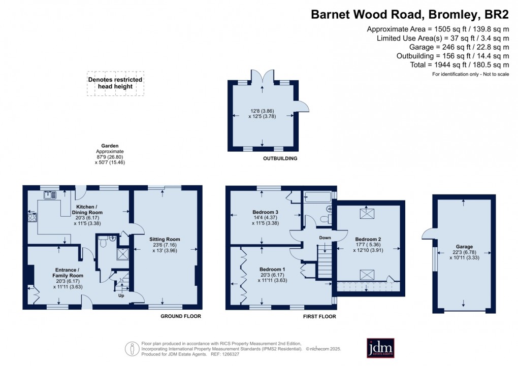 Floorplan for Bromley, Kent