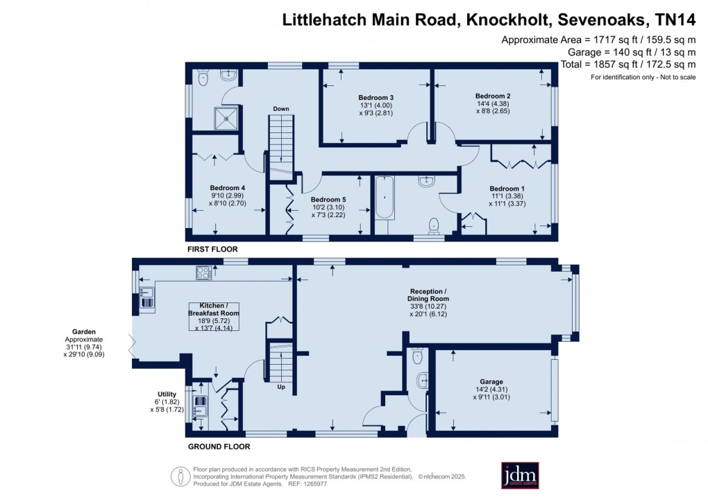 Floorplan for Knockholt, Sevenoaks, Kent