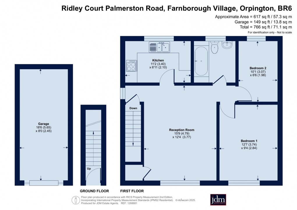 Floorplan for Farnborough Village, Orpington, Kent