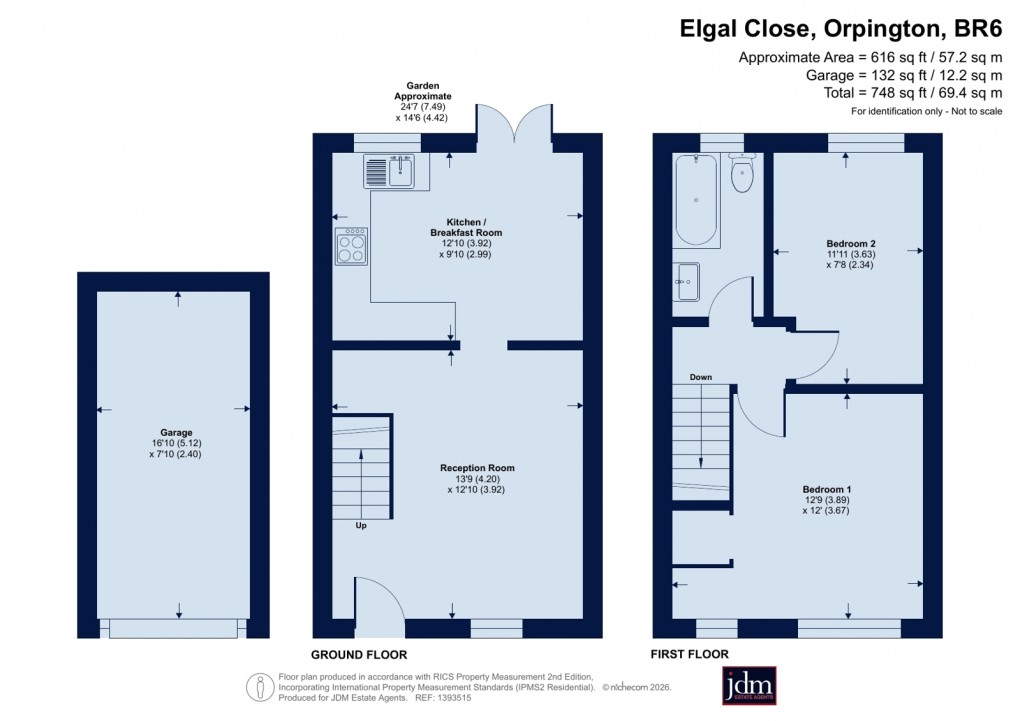 Floorplan for Farnborough Village, Orpington, Kent