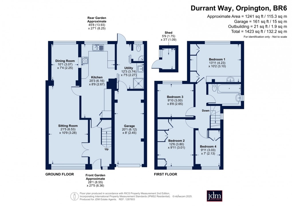 Floorplan for Farnborough Village, Orpington, Kent