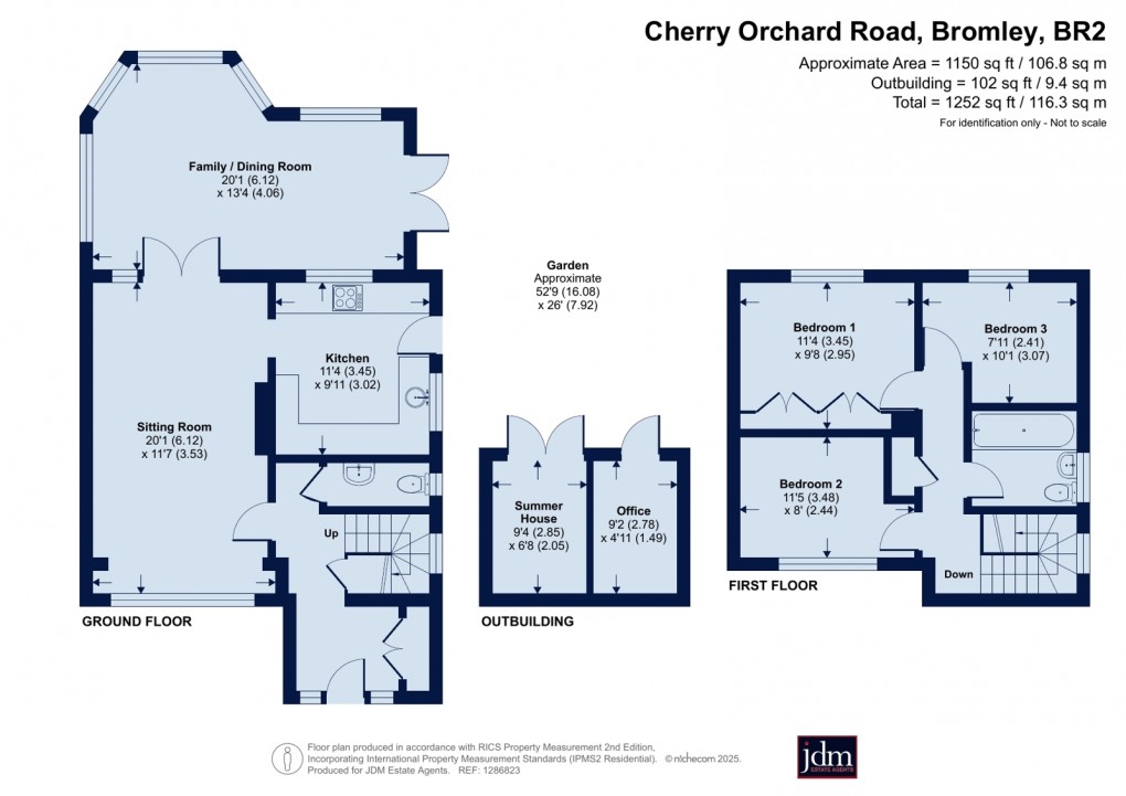 Floorplan for Bromley, Kent