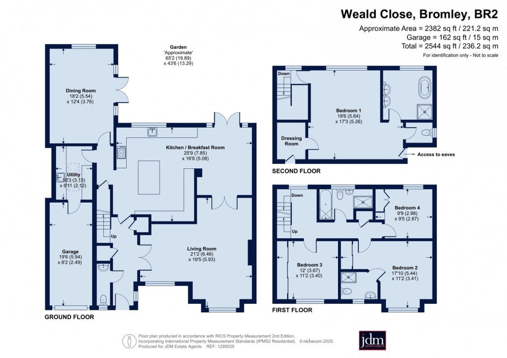 Floorplan for Bromley, Kent