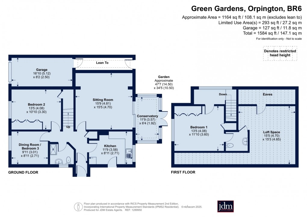 Floorplan for Farnborough Village, Orpington, Kent