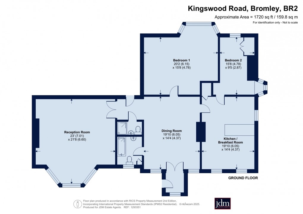 Floorplan for Bromley, Kent