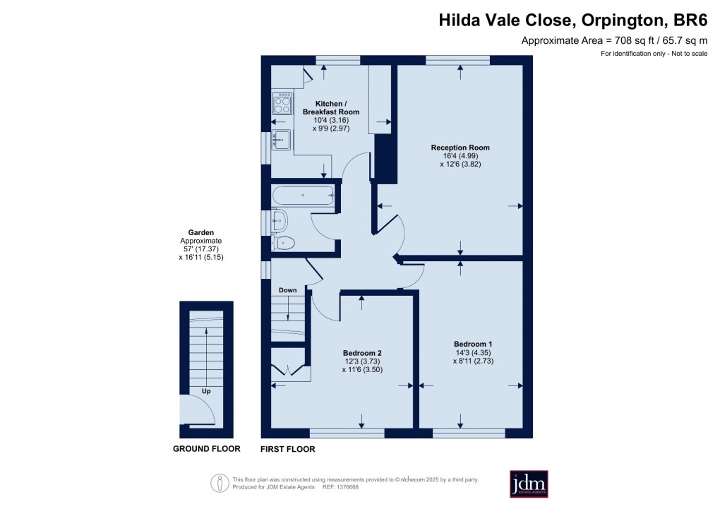 Floorplan for Orpington, Kent