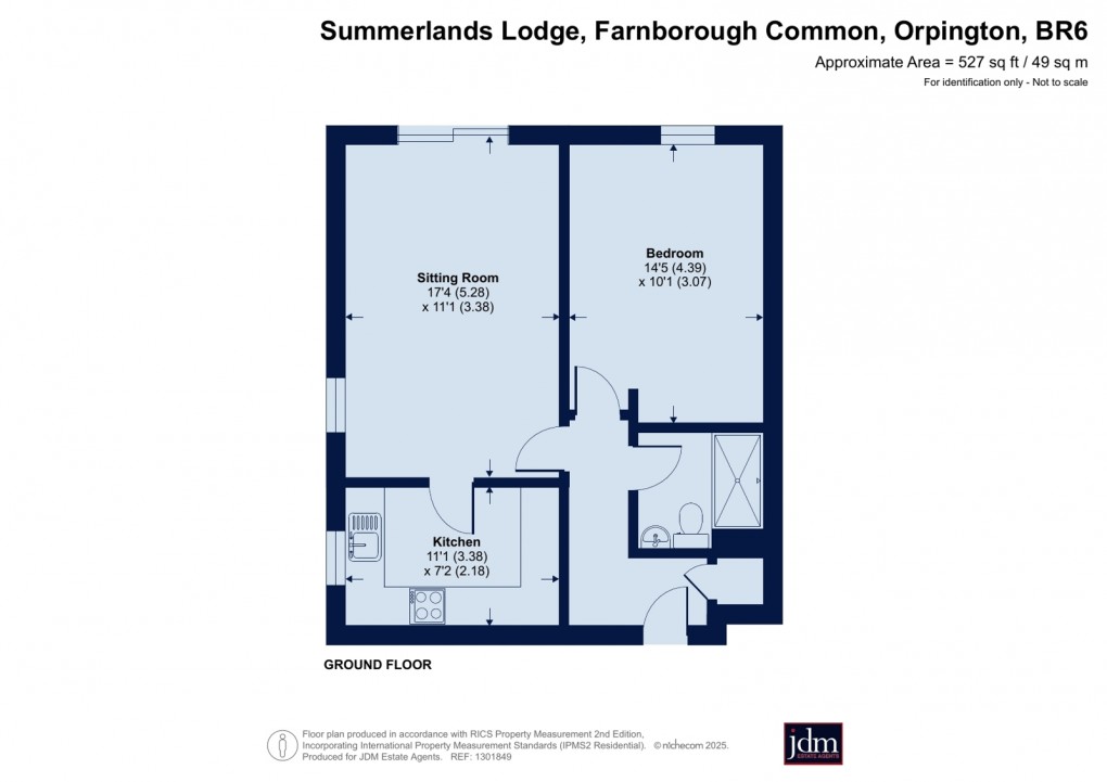 Floorplan for Orpington, Kent
