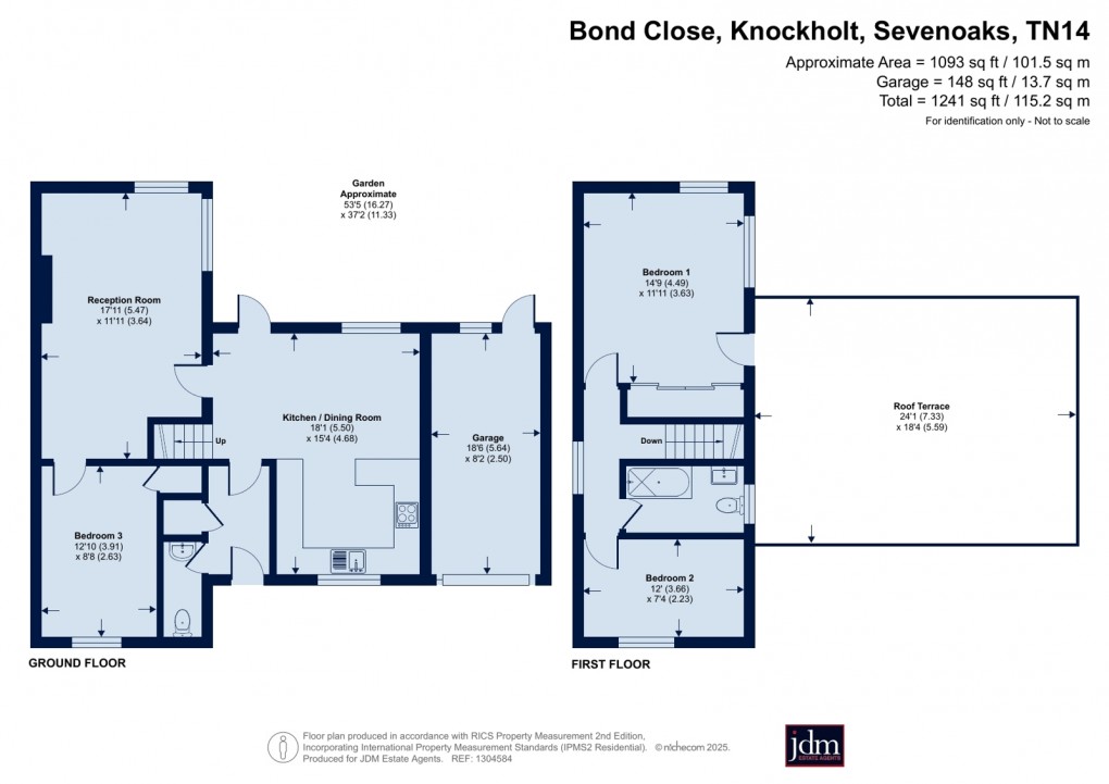 Floorplan for Knockholt, Sevenoaks, Kent