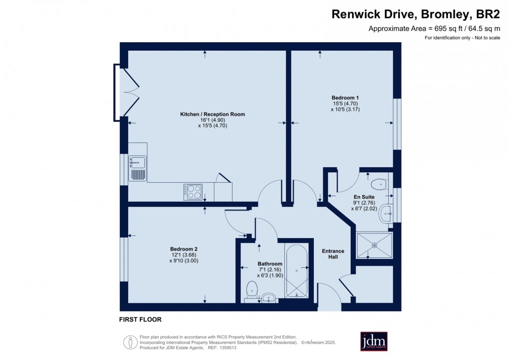 Floorplan for Bromley, Kent