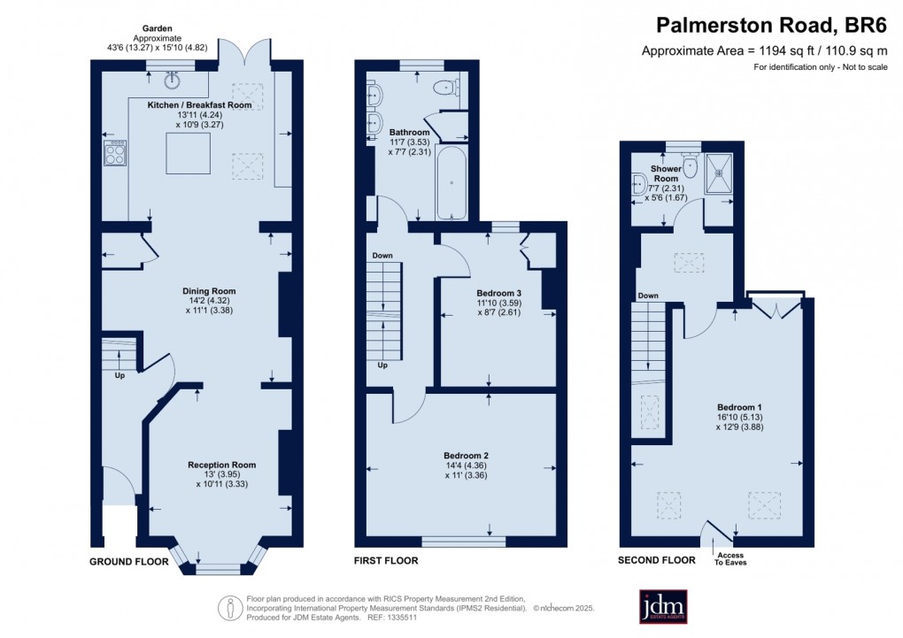 Floorplan for Farnborough Village, Orpington, Kent