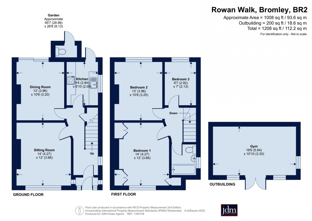 Floorplan for Bromley, Kent