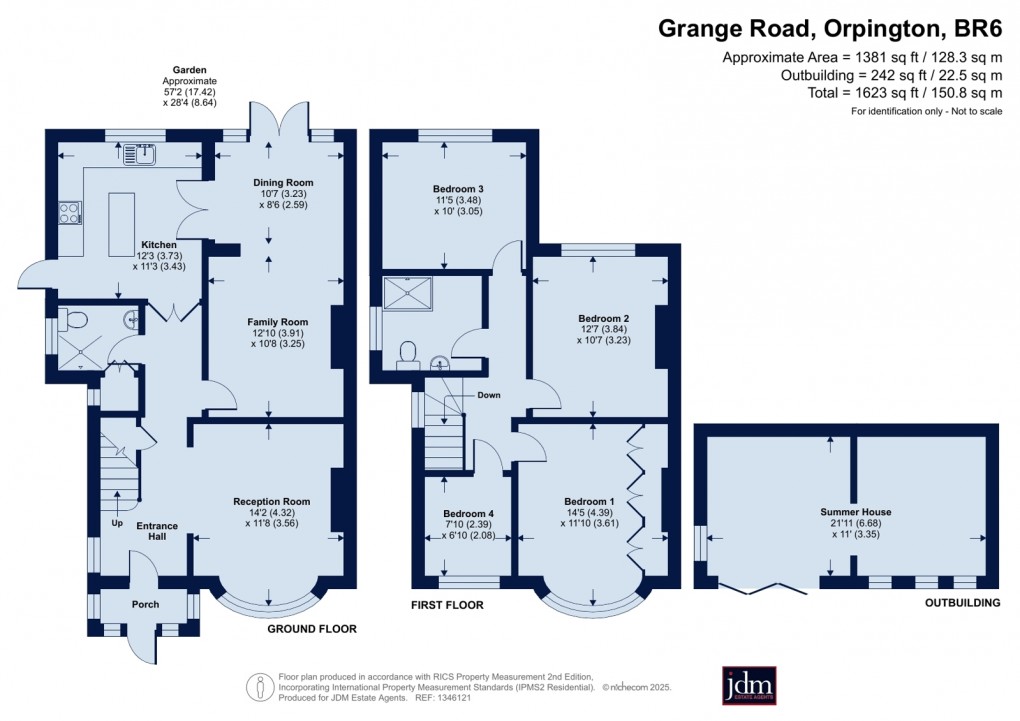 Floorplan for Orpington, Kent