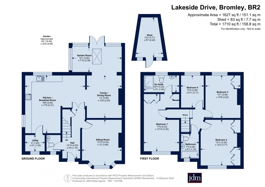 Floorplan for Bromley, Kent