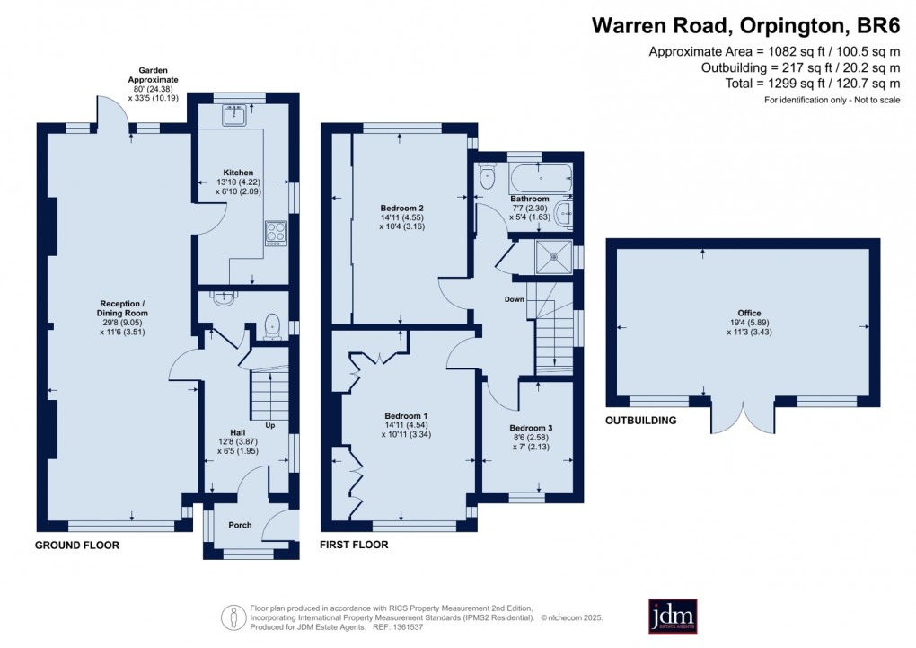 Floorplan for Orpington, Kent