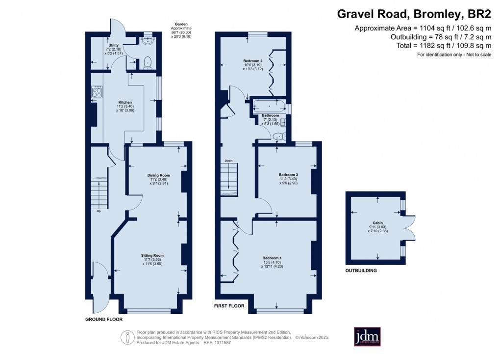 Floorplan for Bromley, Kent
