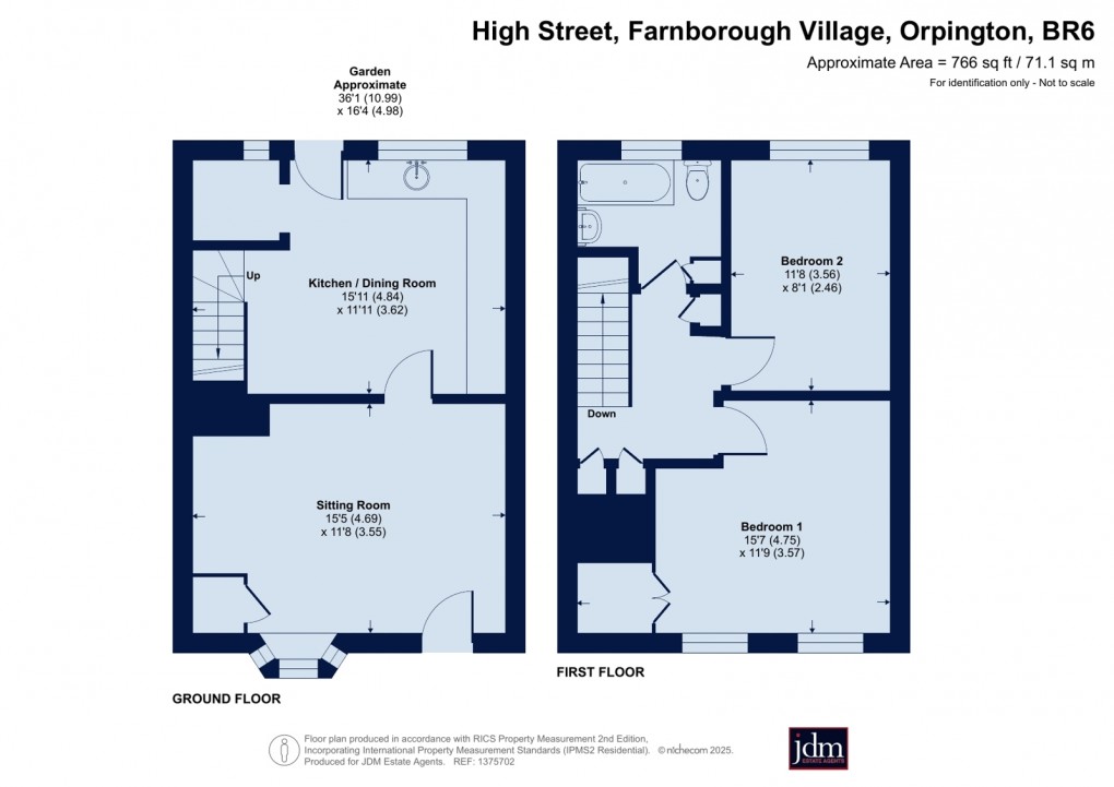 Floorplan for Farnborough Village, Orpington, Kent