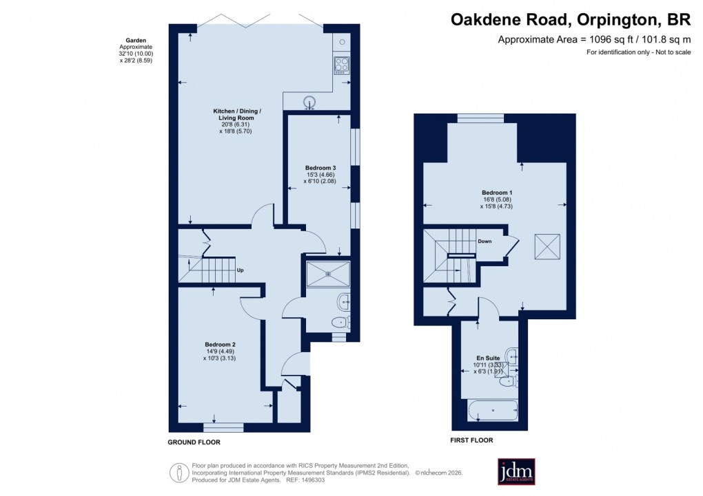 Floorplan for Orpington, Kent