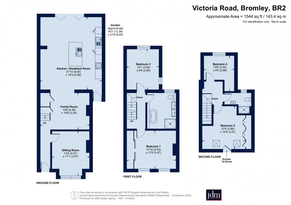 Floorplan for Bromley, Kent