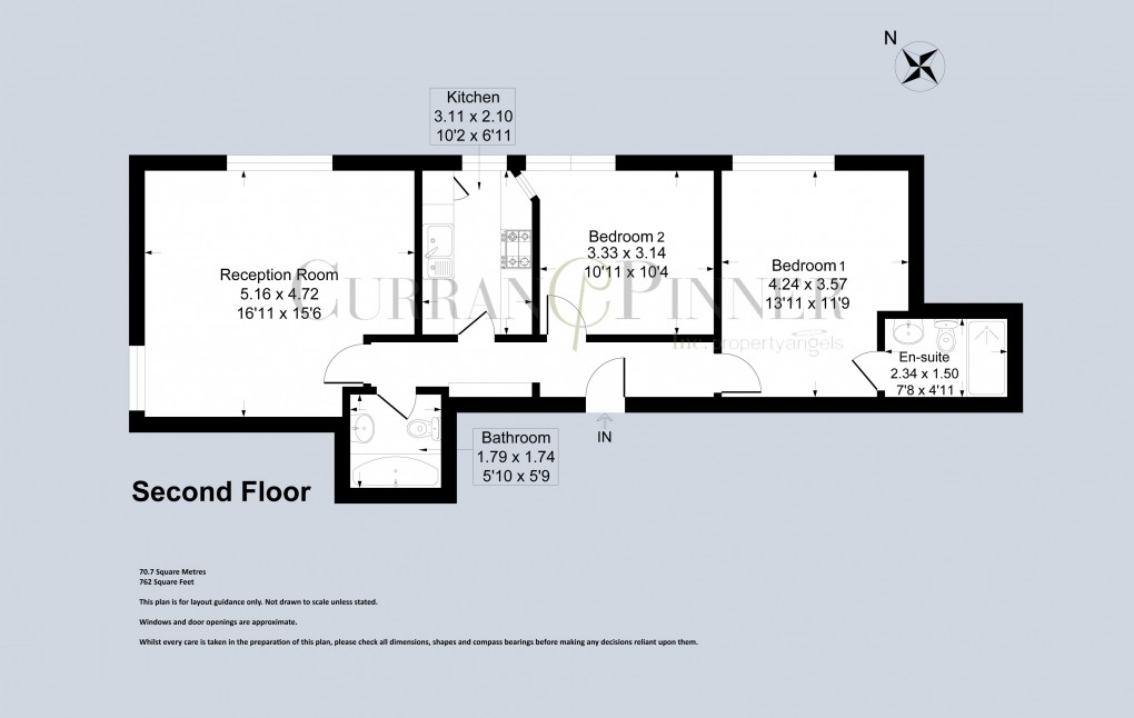 Floorplan for Beckenham, Kent