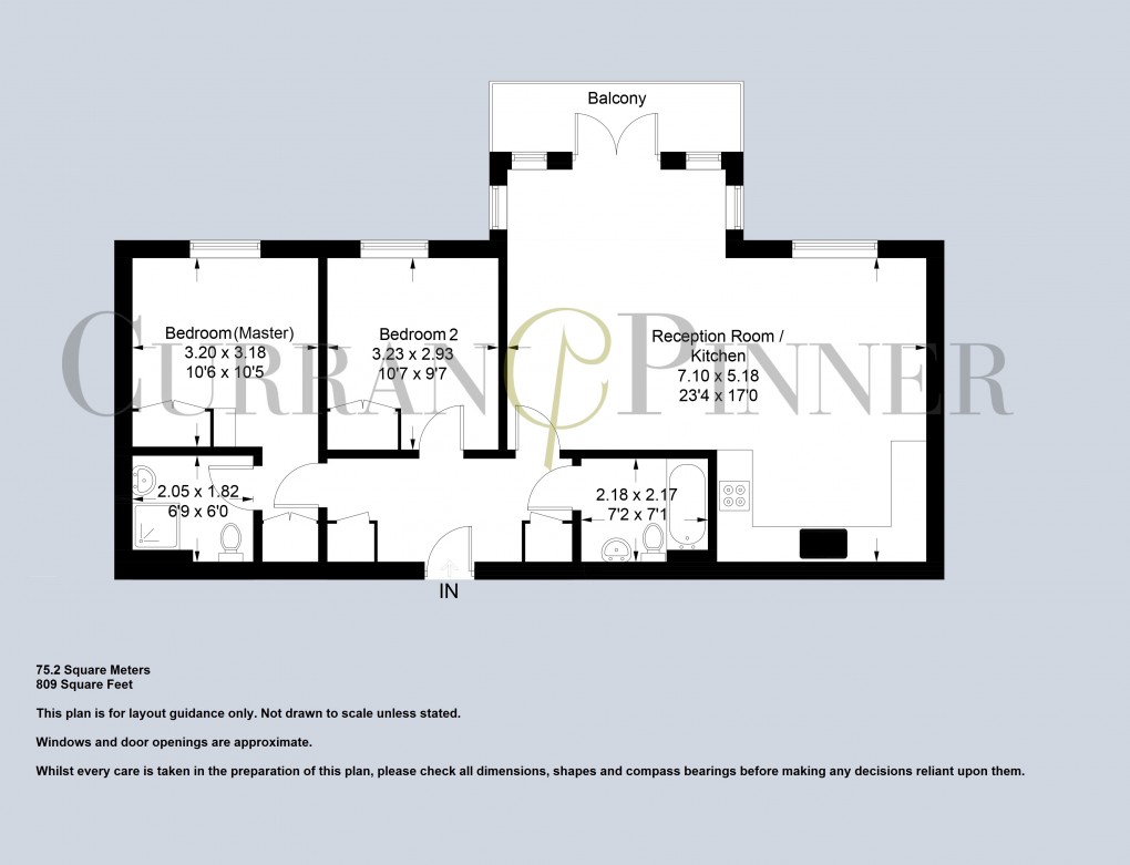 Floorplan for Bromley, Kent