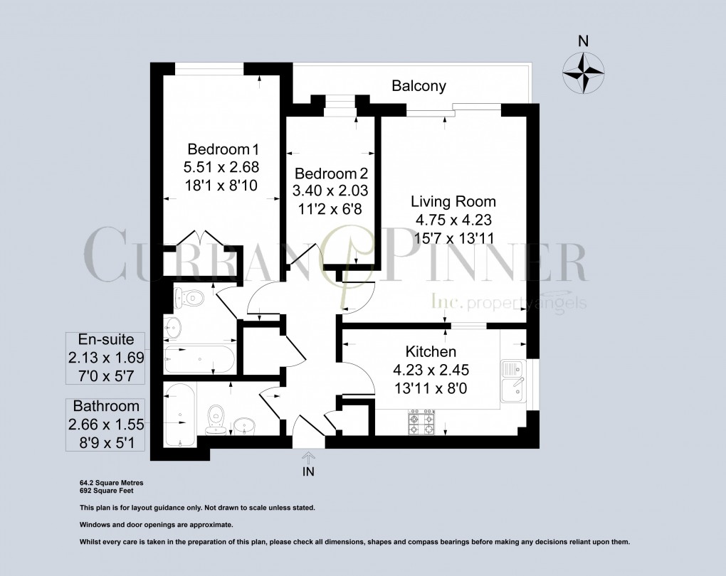 Floorplan for Beckenham, Kent