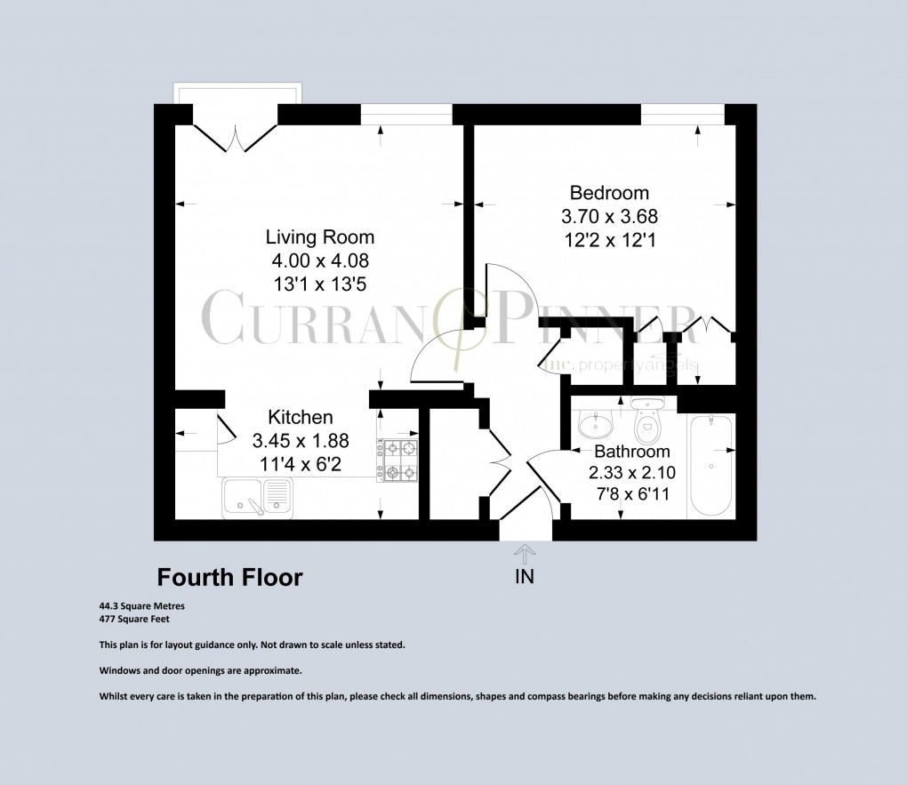 Floorplan for Beckenha, Kent