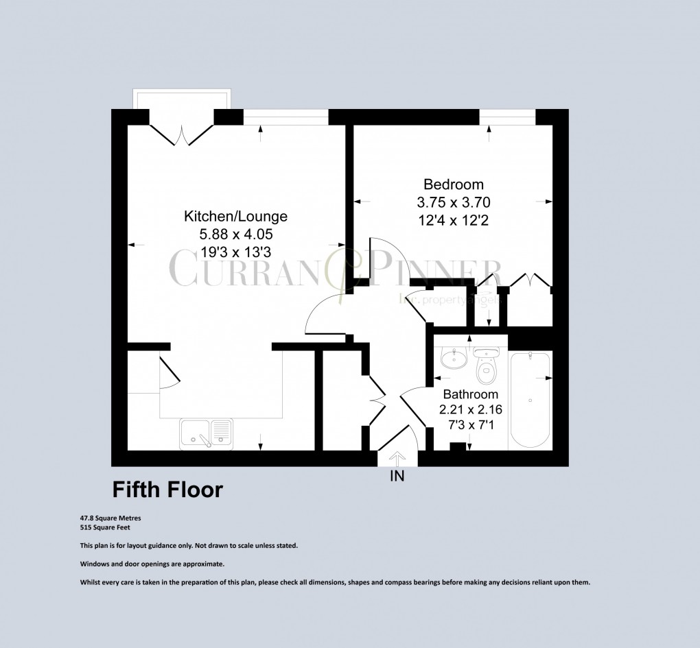 Floorplan for Beckenham, Kent