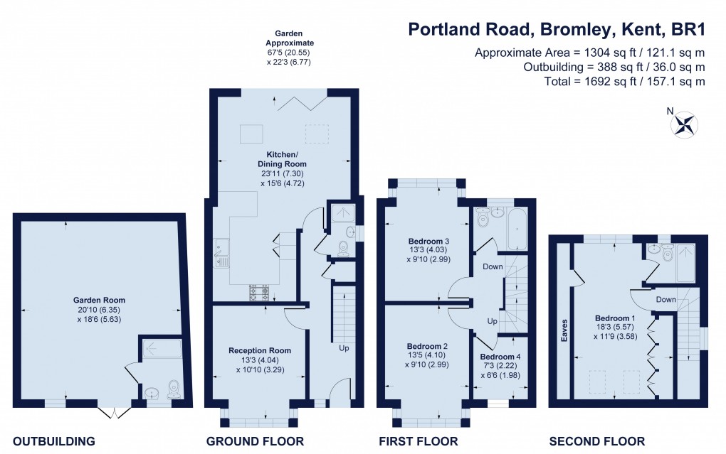 Floorplan for Bromley, Kent