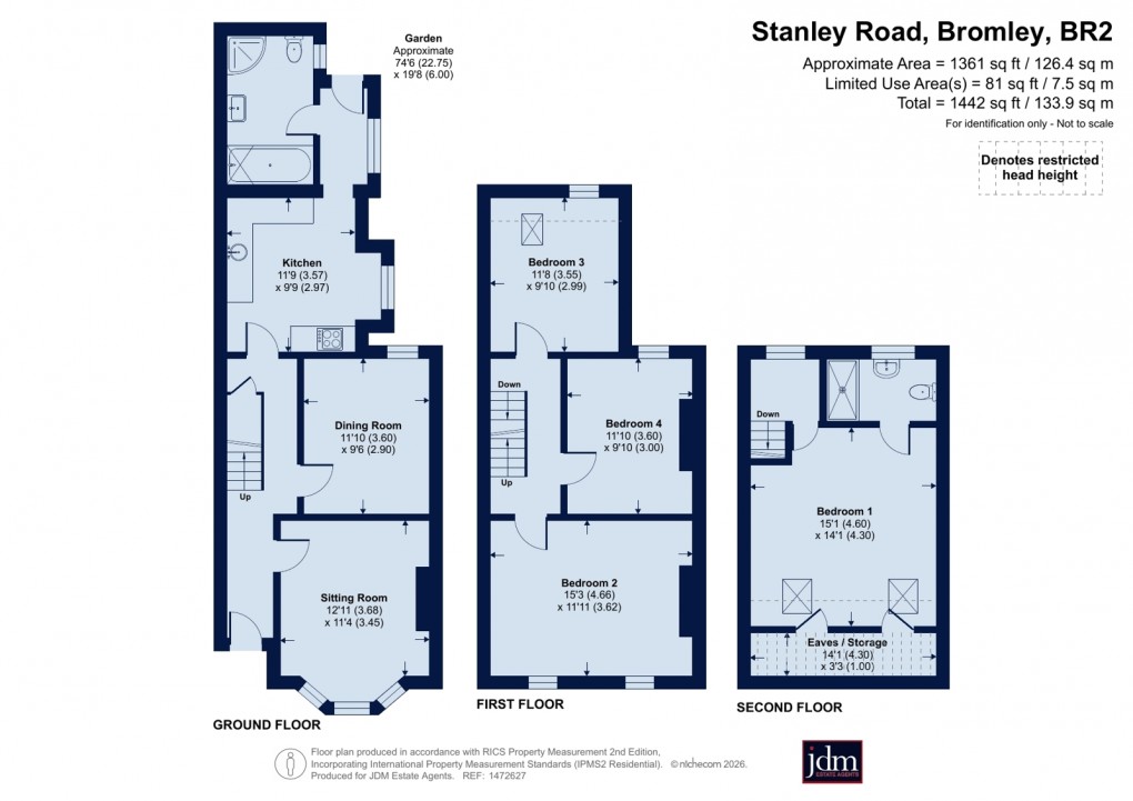 Floorplan for Bromley