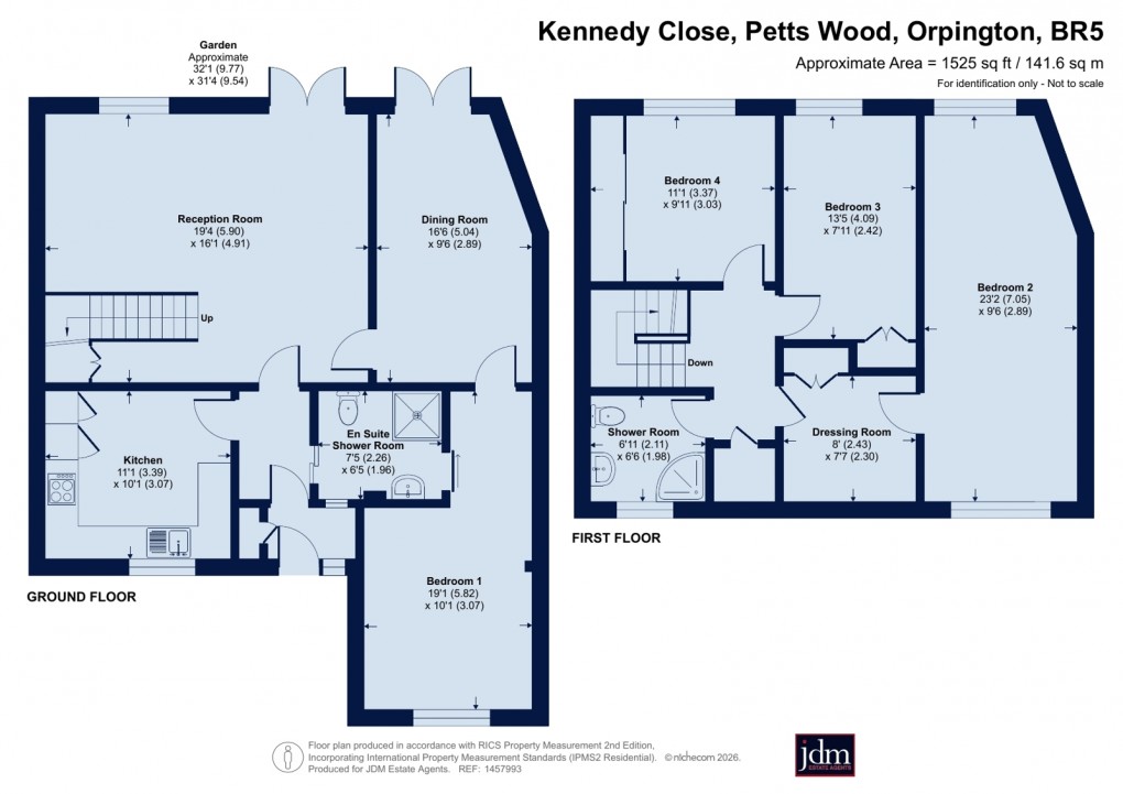 Floorplan for Petts Wood, Orpington