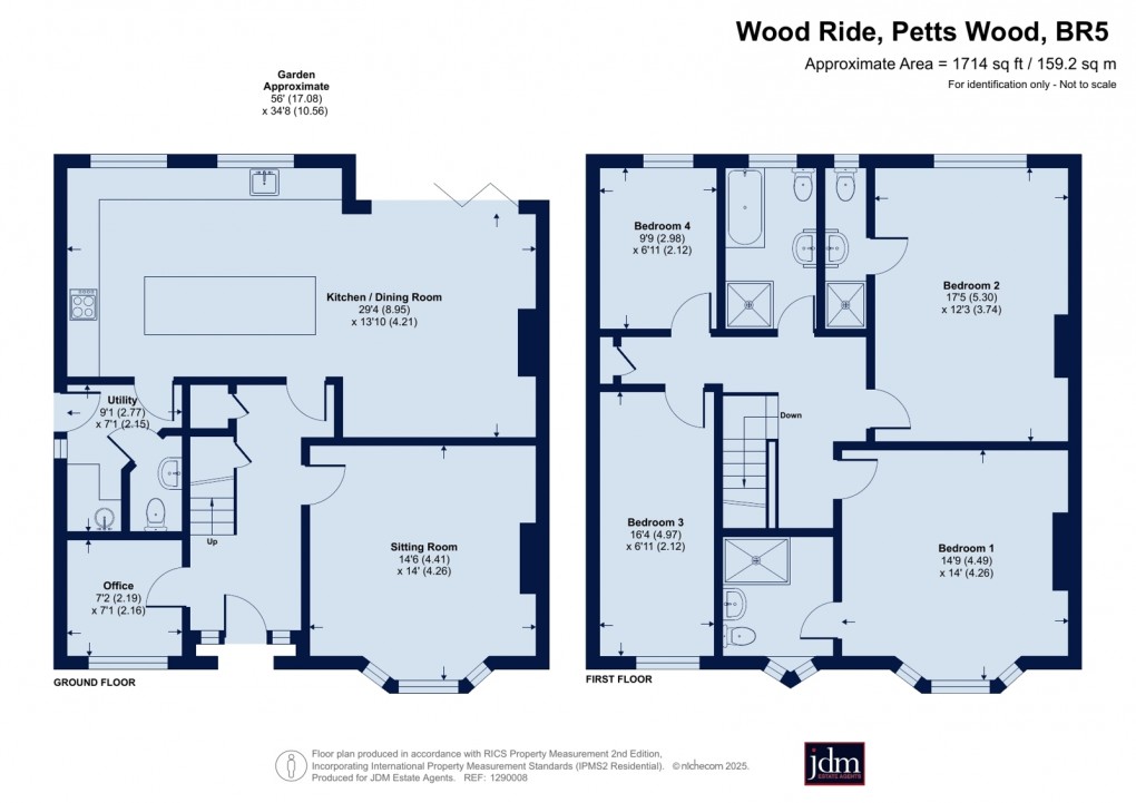 Floorplan for Petts Wood