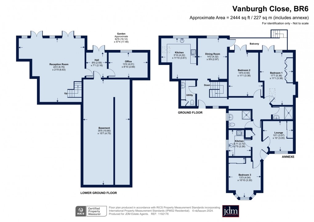Floorplan for Orpington