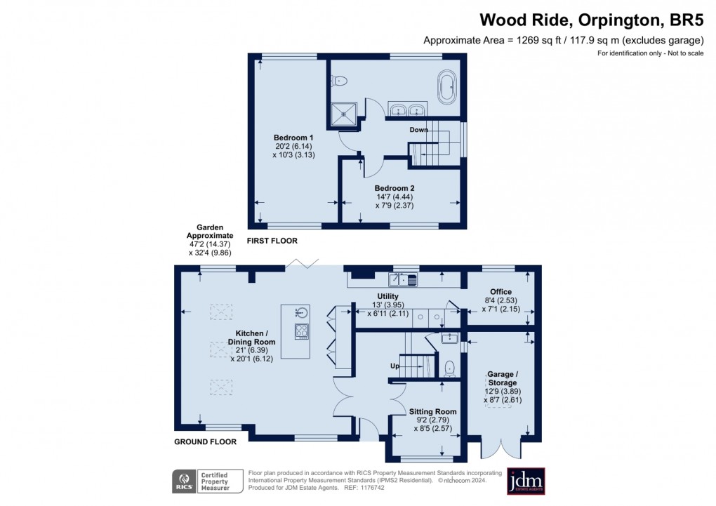 Floorplan for Petts Wood