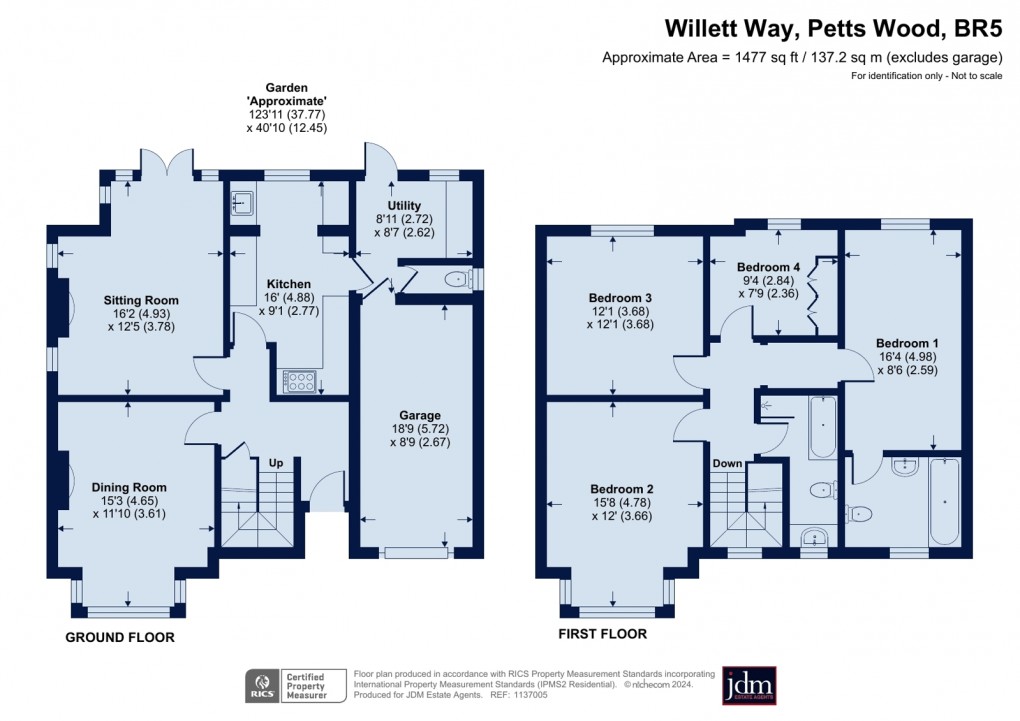 Floorplan for Petts Wood