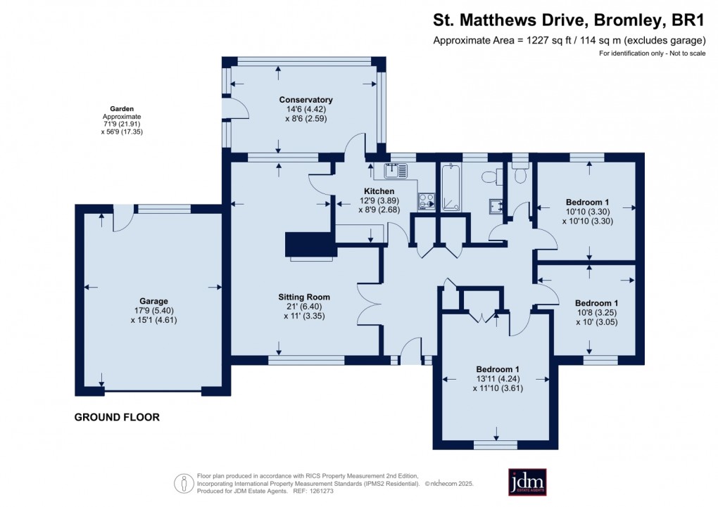 Floorplan for Bromley