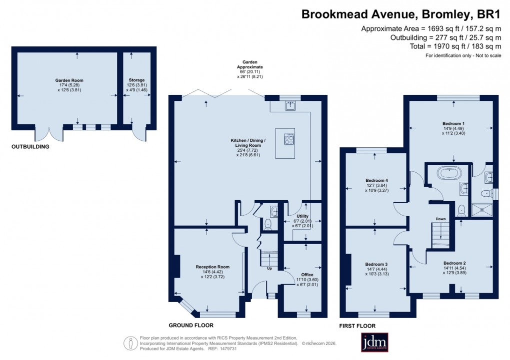 Floorplan for Bromley, Kent