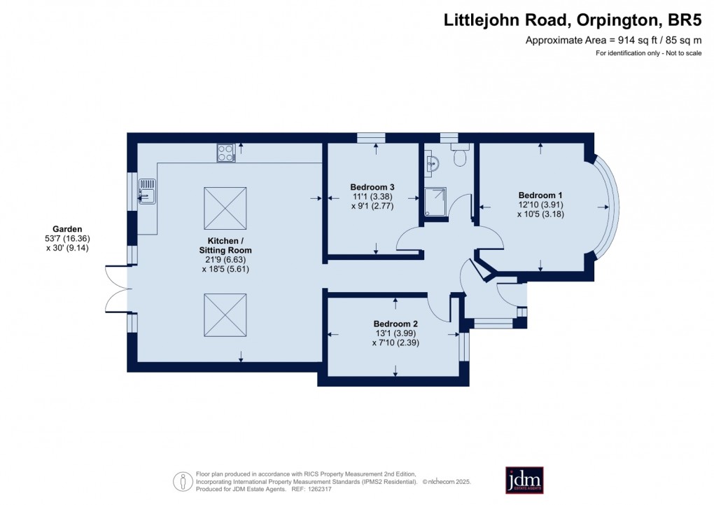 Floorplan for Orpington