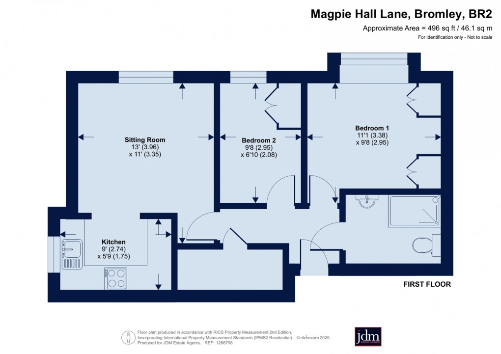 Floorplan for Bromley