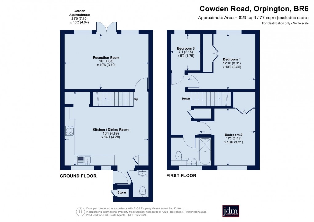 Floorplan for Orpington