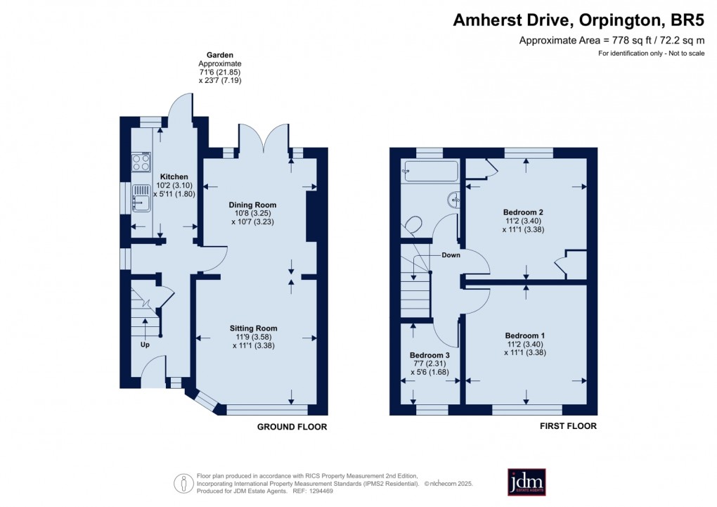 Floorplan for Orpington