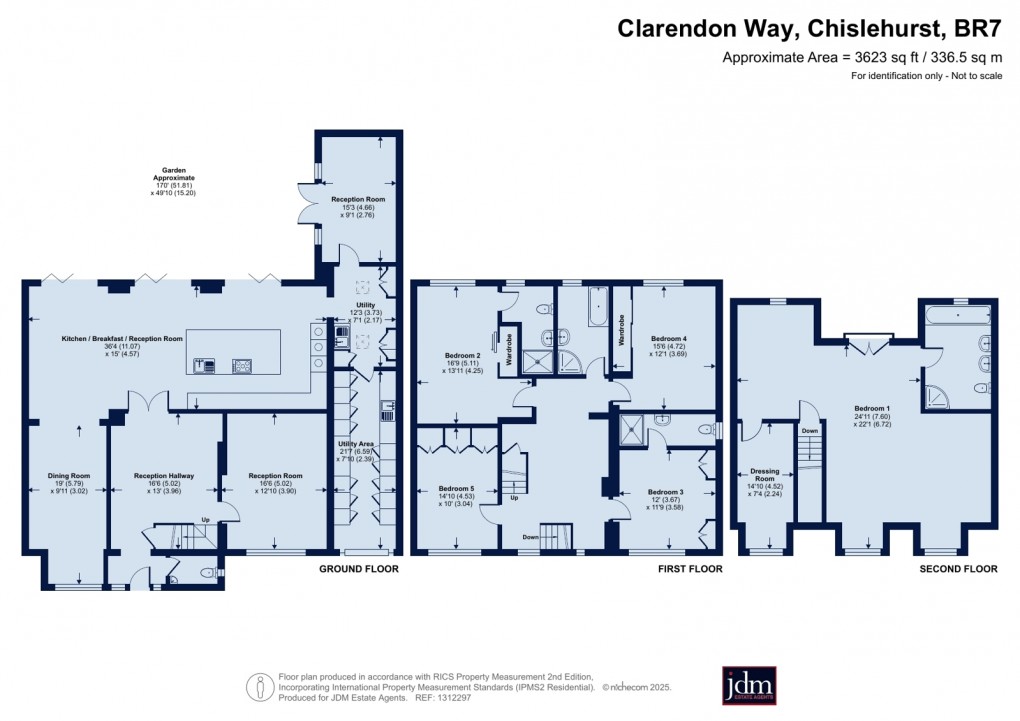 Floorplan for Chislehurst