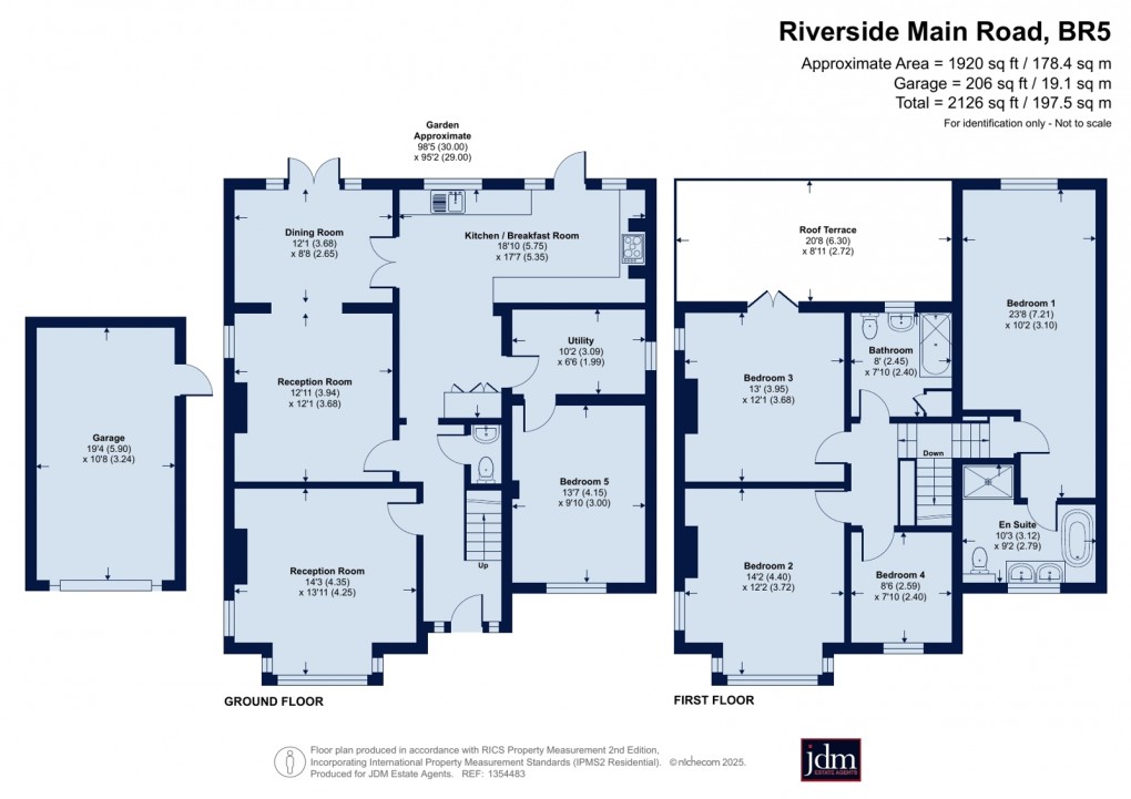 Floorplan for Orpington, Kent