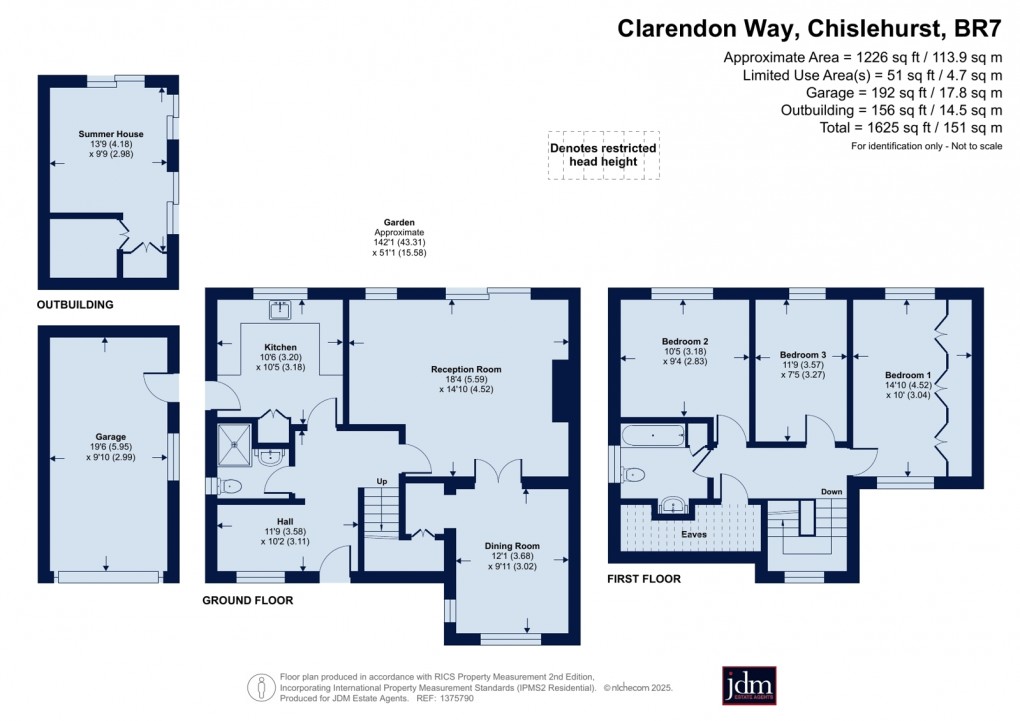 Floorplan for Chislehurst