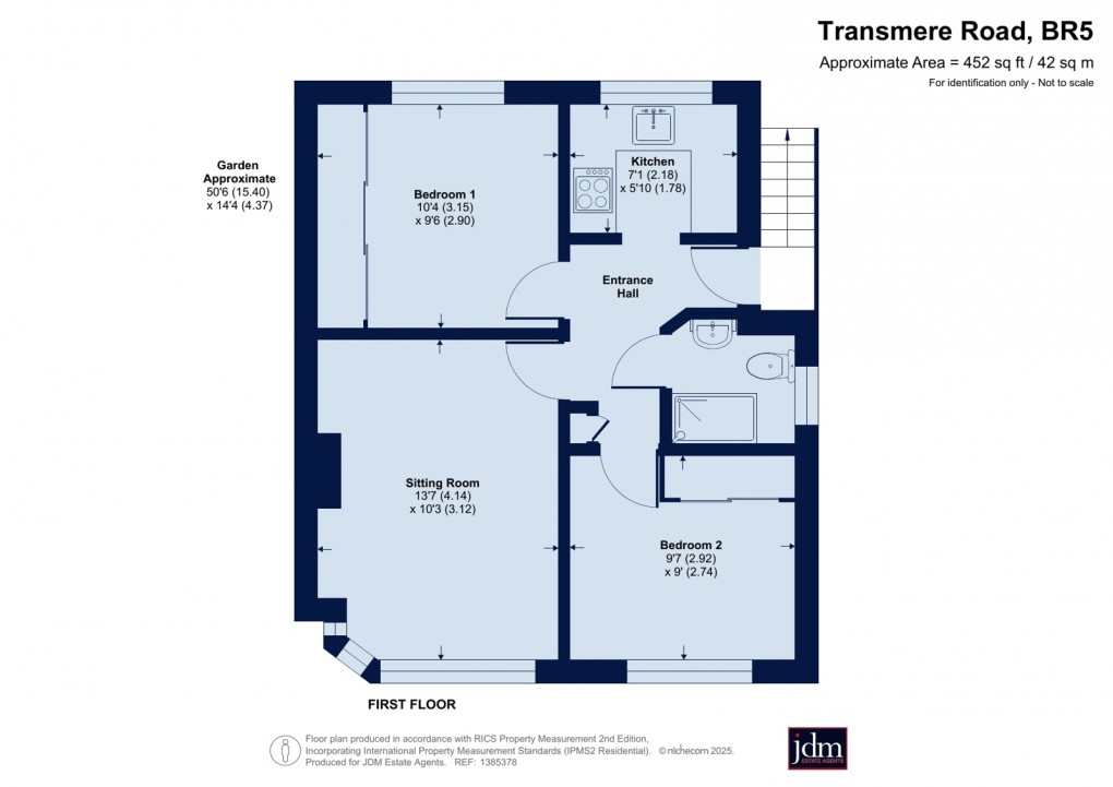 Floorplan for Petts Wood, Orpington