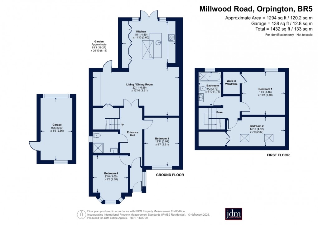 Floorplan for Orpington