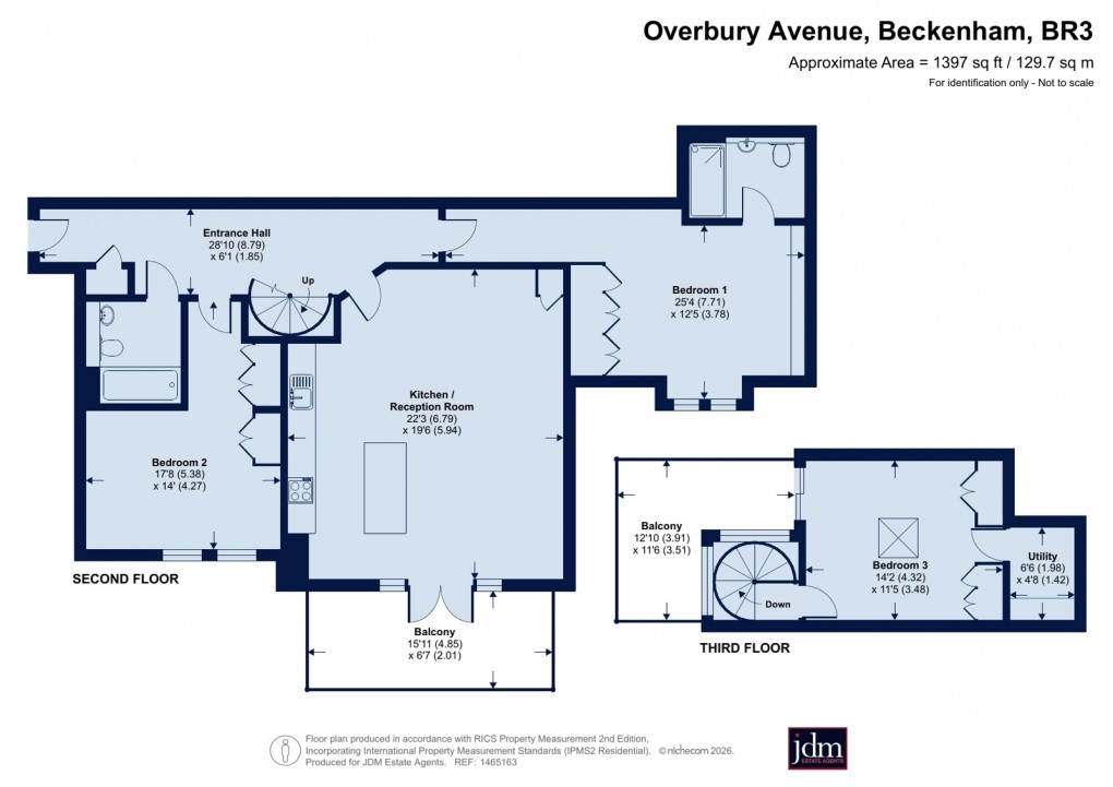 Floorplan for Beckenham, Kent